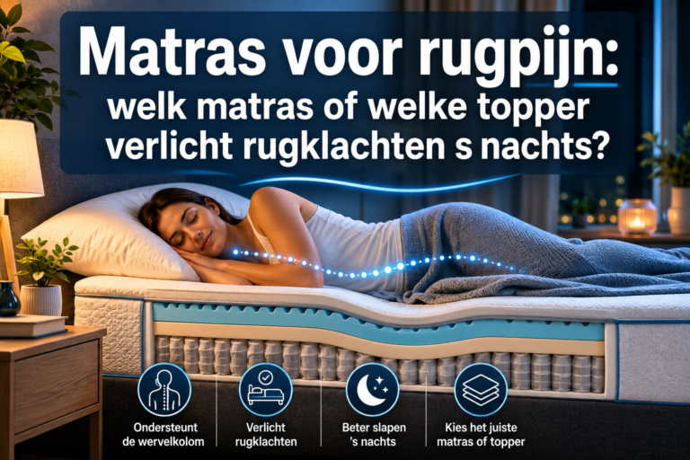 Matras voor rugpijn