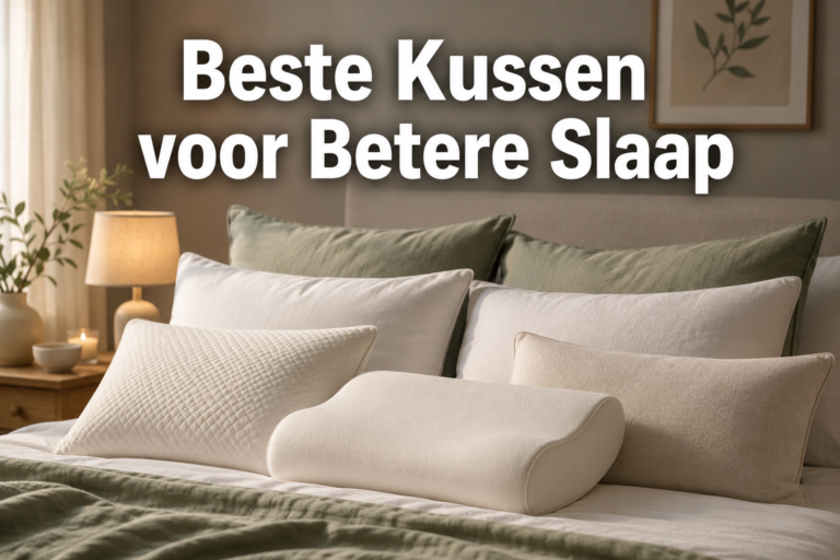 Beste kussen om beter te slapen: zo kies je het juiste hoofdkussen