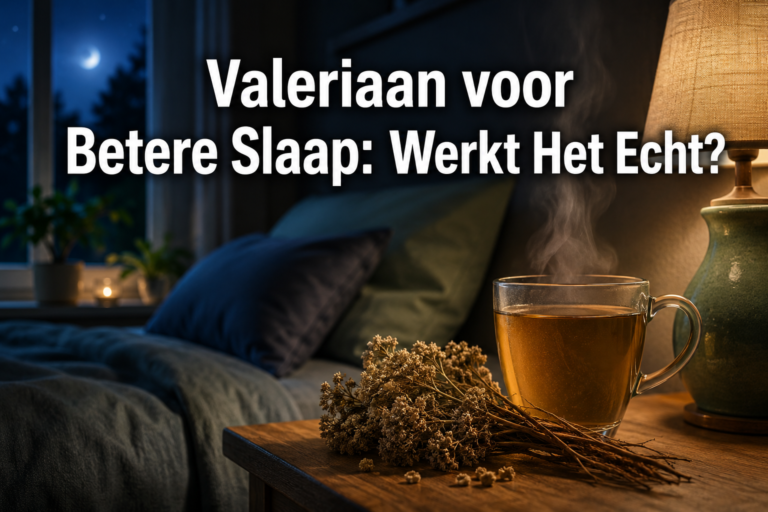 Valeriaan voor betere slaap