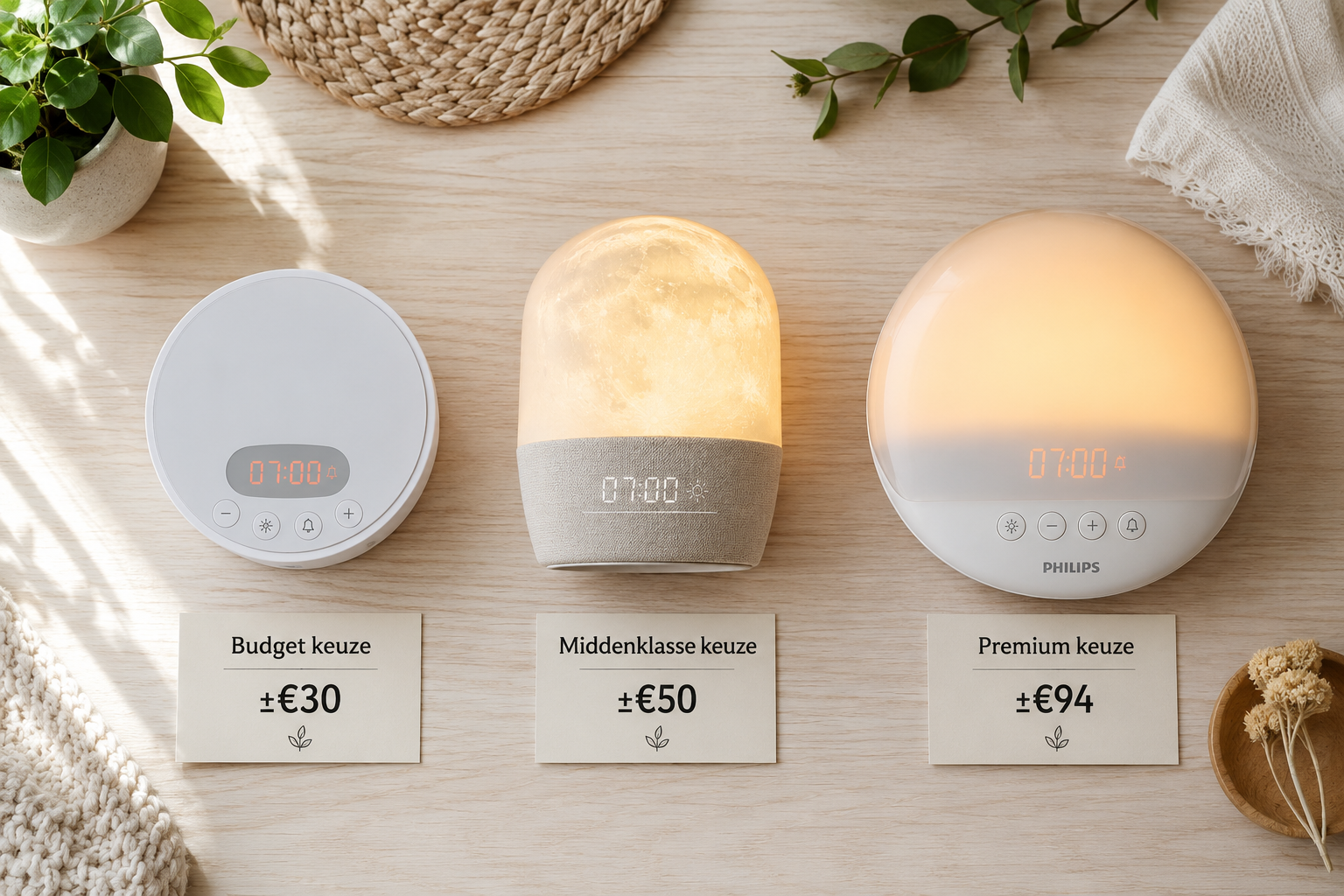 Welke functies moet je checken voor je een lichtwekker koopt?